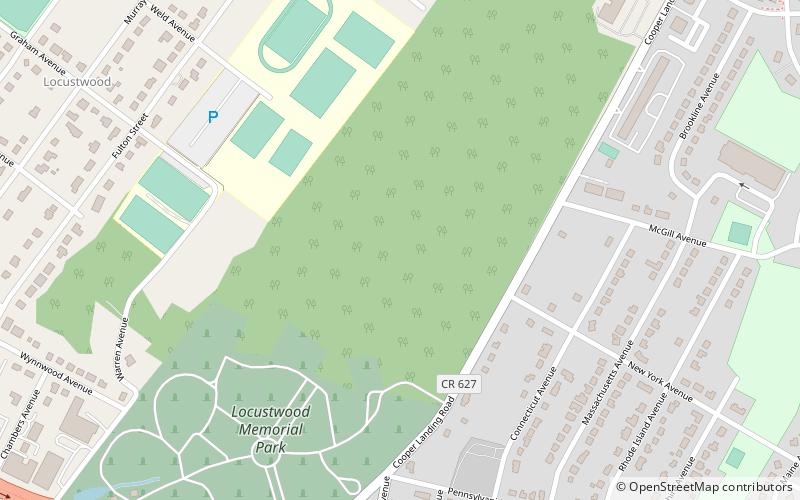 locustwood memorial park cherry hill location map