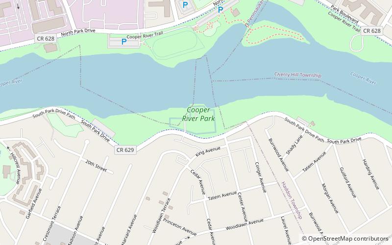 Cooper River Yacht Club location map