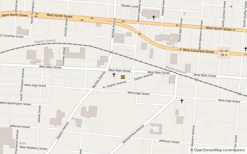 Pennsylvania House location map