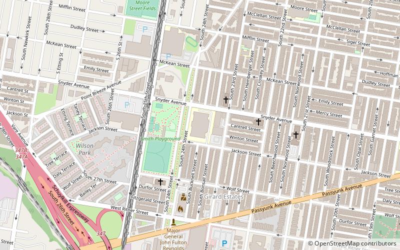 Universal Vare Charter School location map