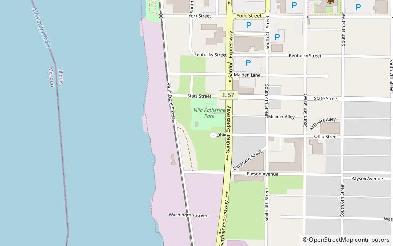 Villa Kathrine location map