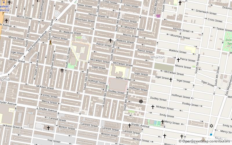 Southwark School location map