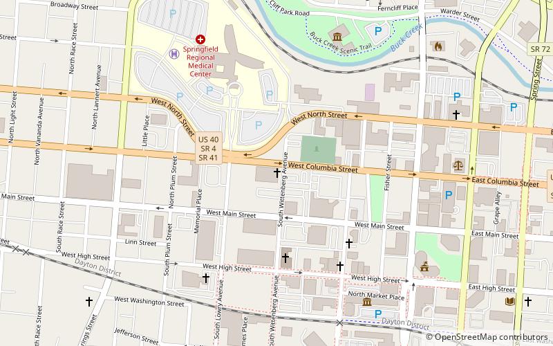 St. John's Evangelical Lutheran Church location map