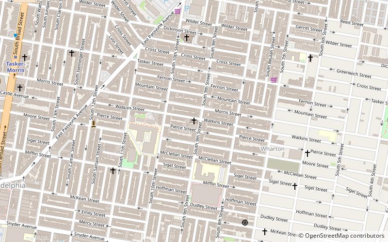 st nicholas of tolentine philadelphie location map
