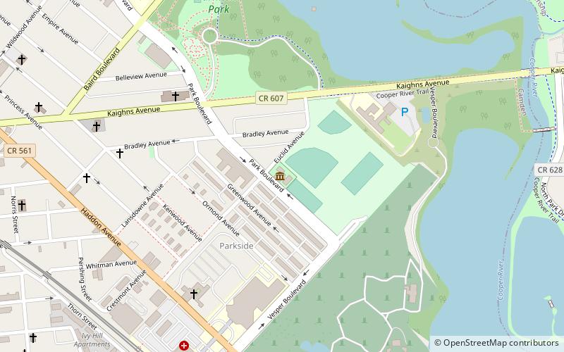 Pomona Hall location map