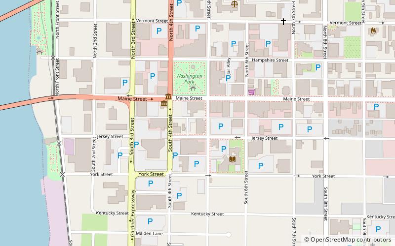 Morgan-Wells House location map