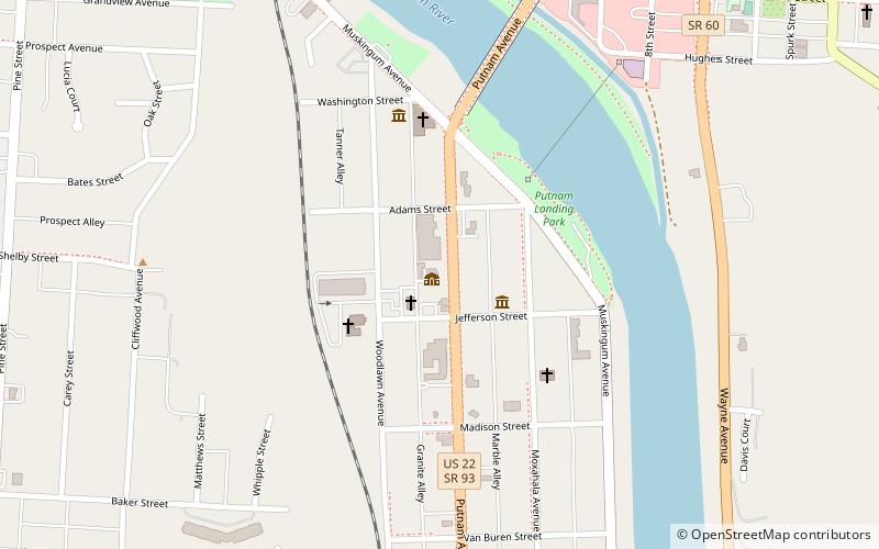 The Schultz Mansion location map