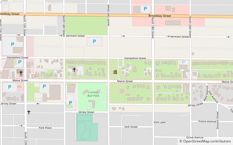 Quincy Museum location map