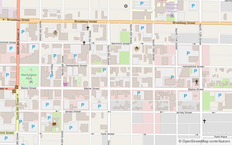 One Thirty North Eighth Building location map