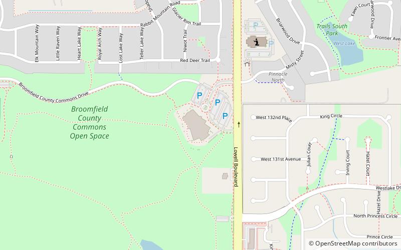 Paul Derda Recreation Center location map