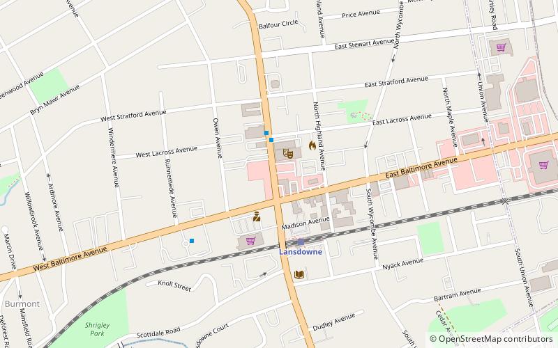 Lansdowne Theatre location map
