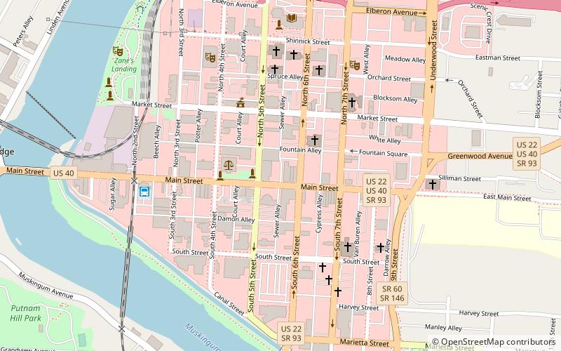 Black-Elliott Block location map