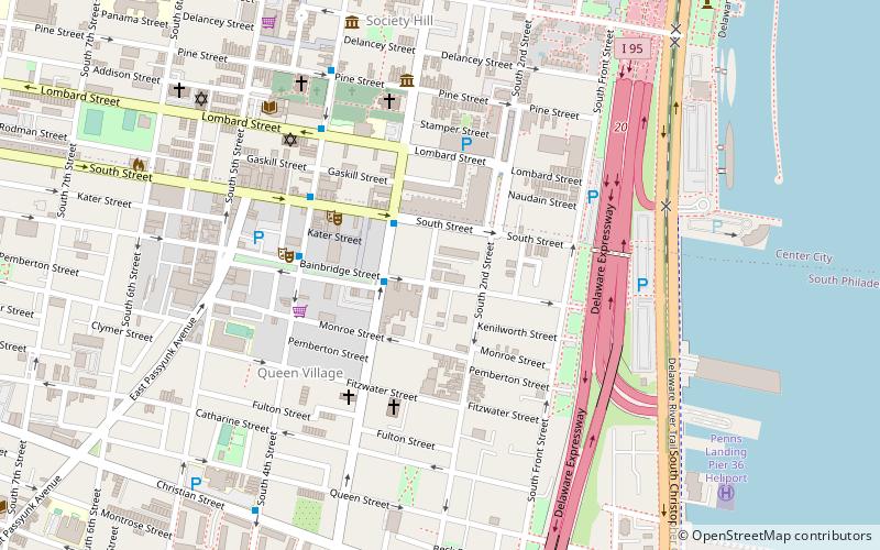 Robert Ralston School location map