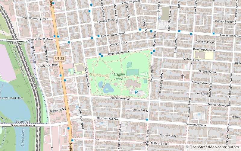 Schiller Park location map