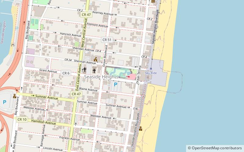 Hydrus Roller Coaster location map