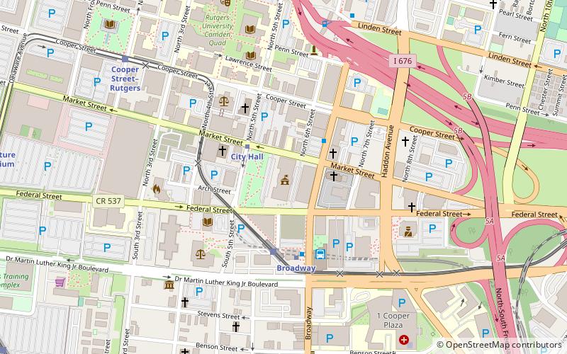 Camden City Hall location map