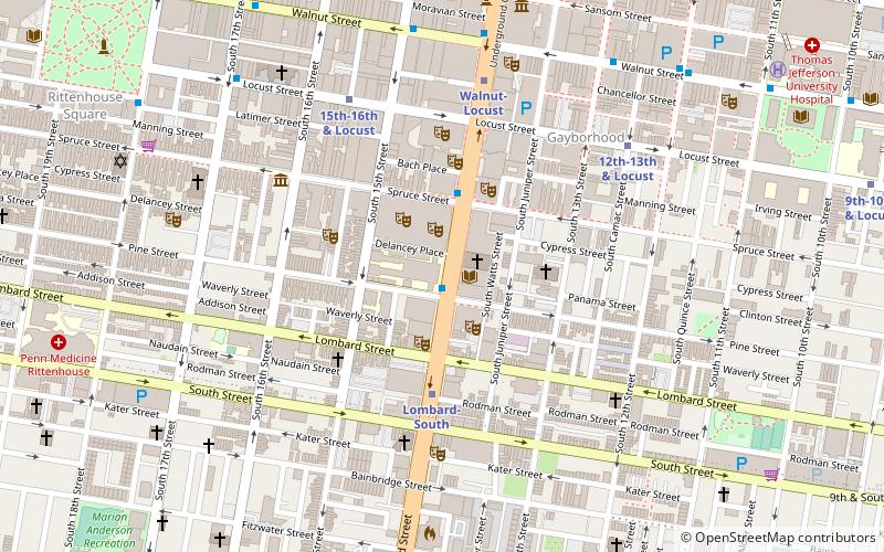 Broad Street location map