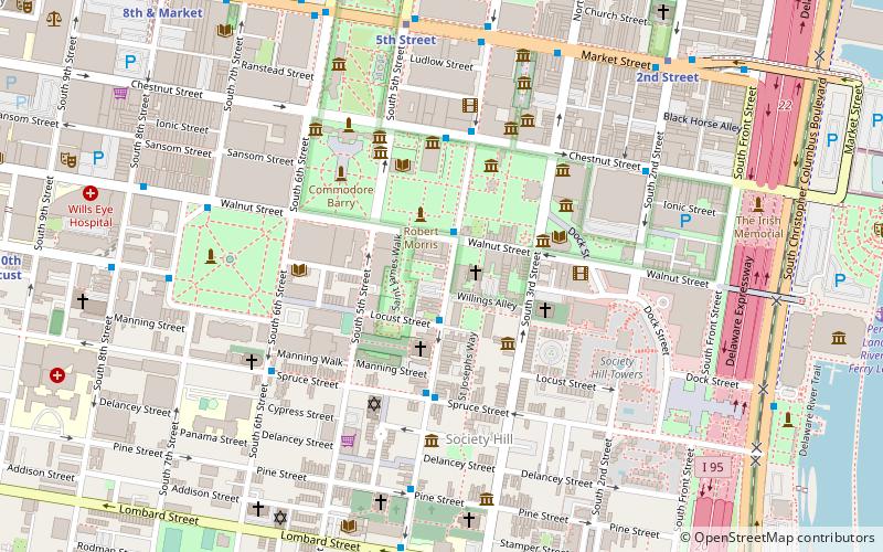 Philadelphia Contributionship location map