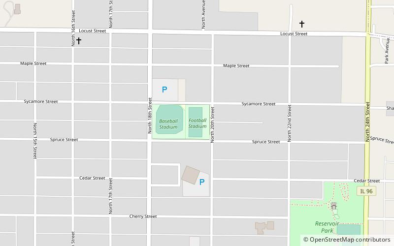 quincy stadium location map