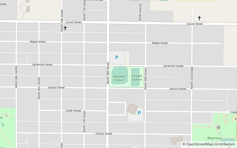 qu stadium quincy location map