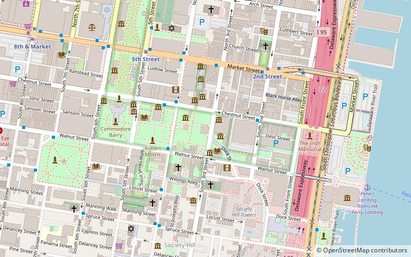 First Bank of the United States location map