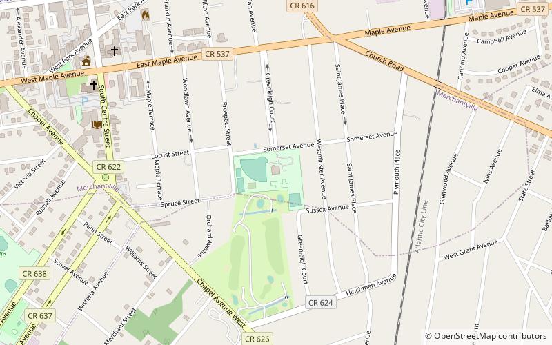 Cherry Hill location map