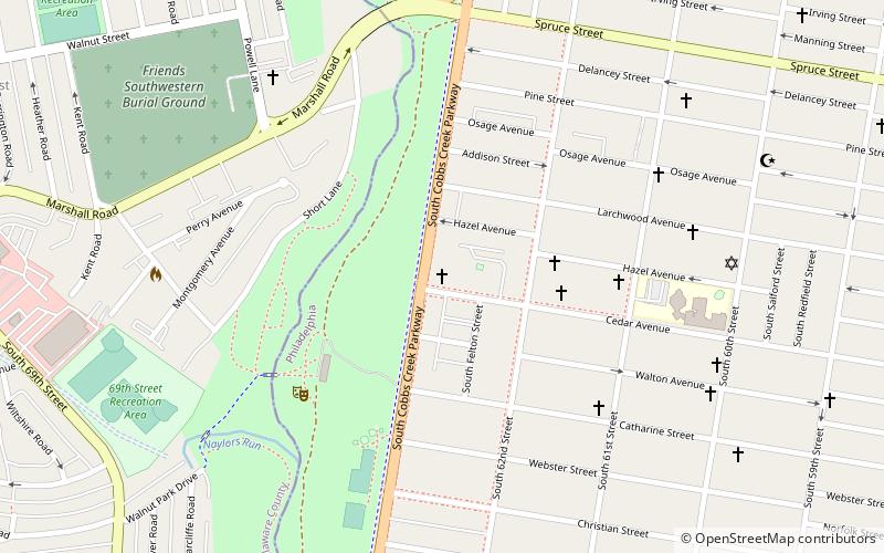 St. Cyprian Roman Catholic Church location map