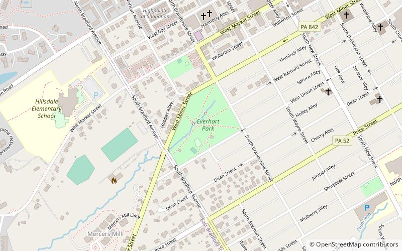Everhart Park location map