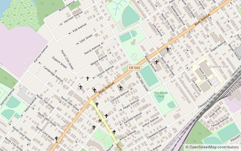 north camden location map