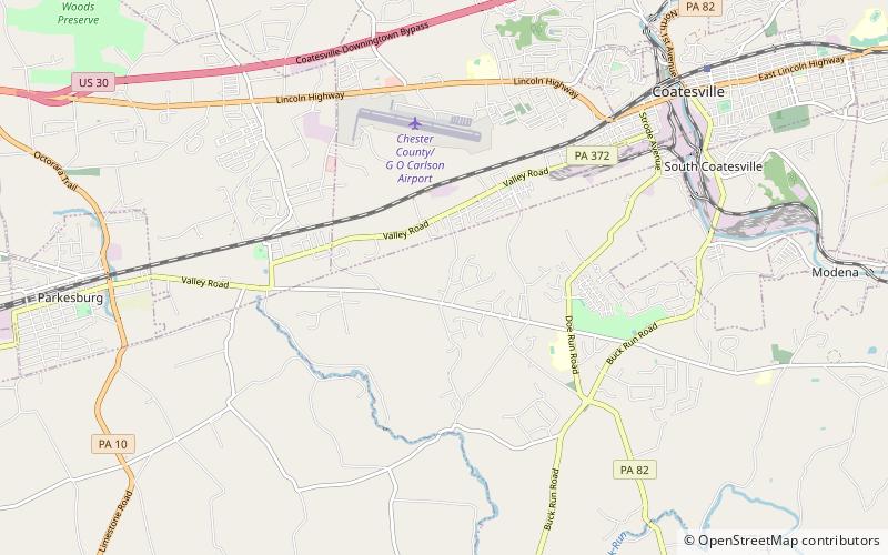 Philip Dougherty Tavern location map