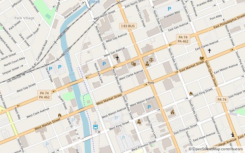 York Central Market location map