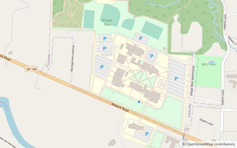 Zane State College location map