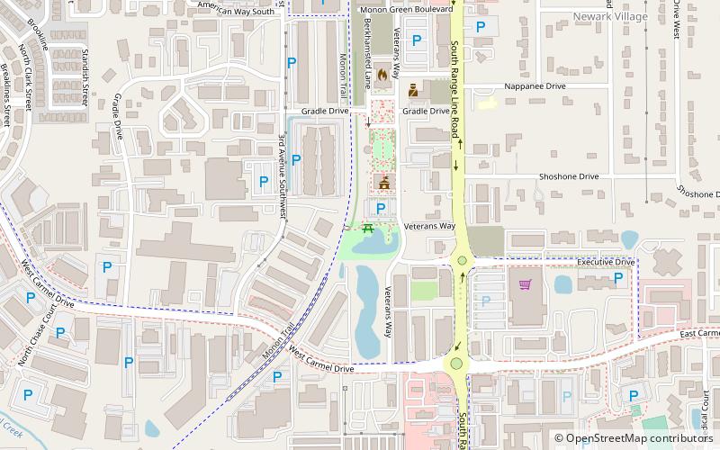 carmel city hall location map