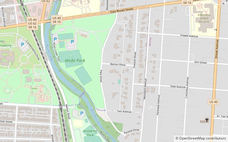 Frederick A. Miller House location map