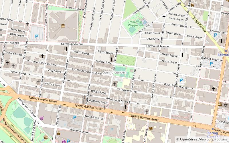 Spring Garden location map