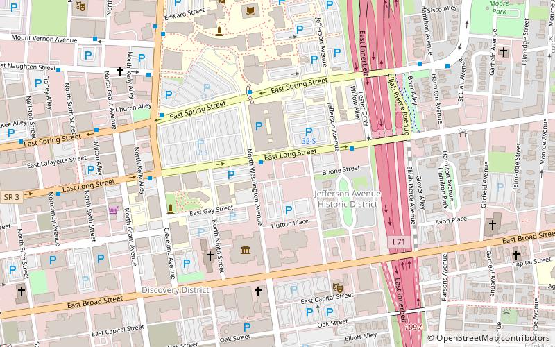 Thurber House location map