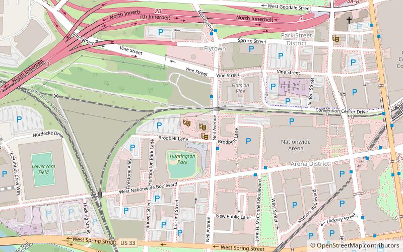 Express Live! location map