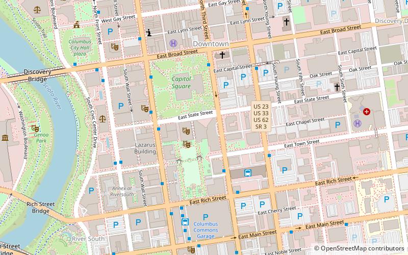 Capitol Square location map