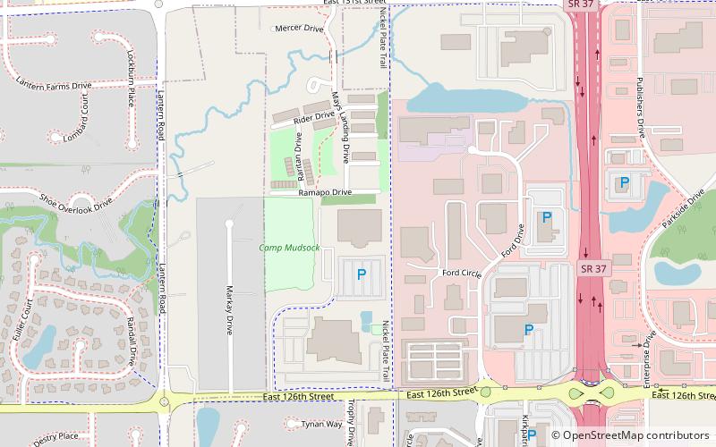 The Forum at Fishers location map