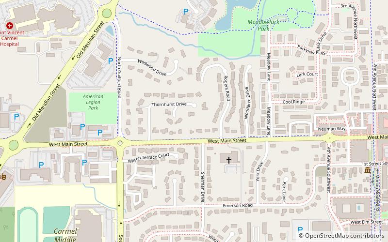 Thornhurst Addition location map