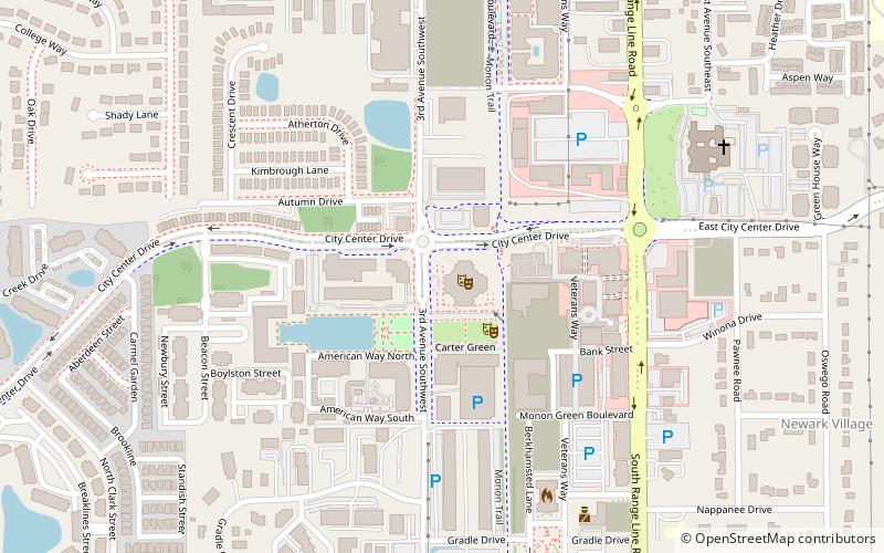 the center for the performing arts carmel location map