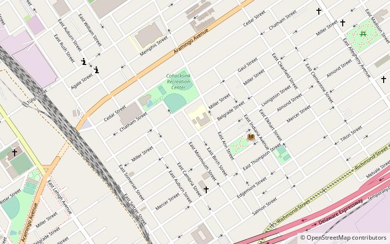 Richmond School location map
