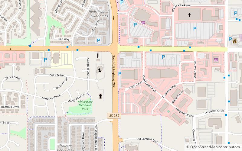 Coal Creek Bowling Center location map