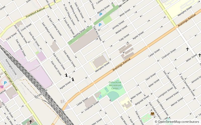 Memphis Street Academy location map