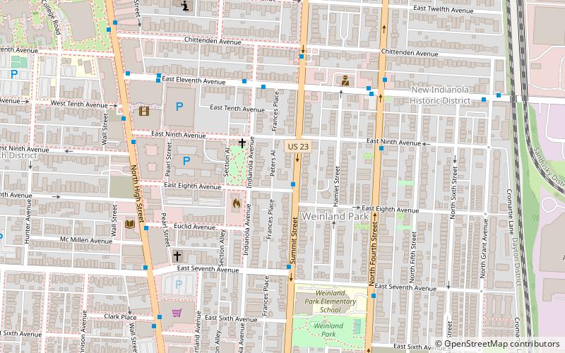 Orton Memorial Laboratory location map