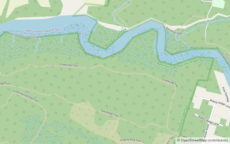 Park Stanowy Rancocas location map