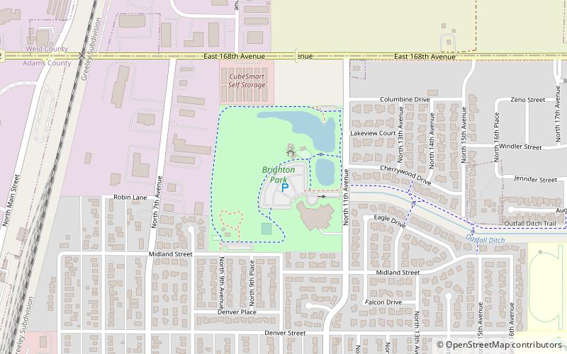 Brighton Recreation Center location map