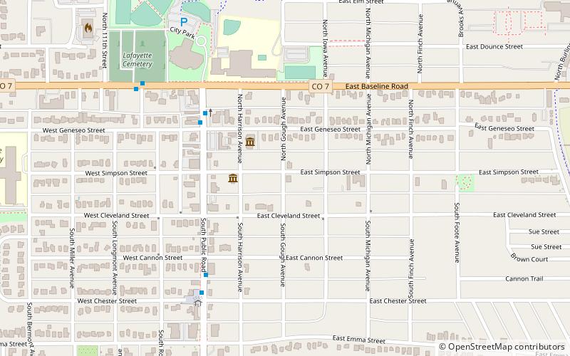 Congregational Church location map
