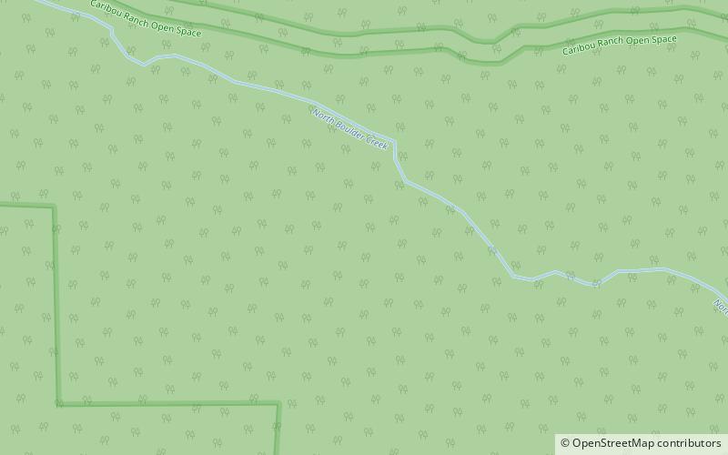 Caribou Ranch Open Space Park location map