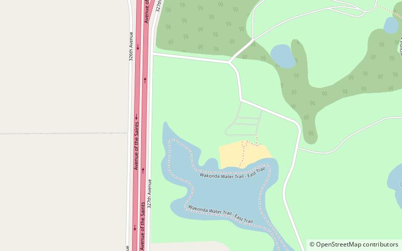 Park Stanowy Wakonda location map